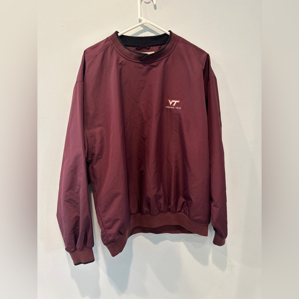 Virginia Tech Cutter and Buck Pullover Jacket